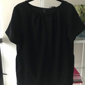 Ann Taylor black blouse